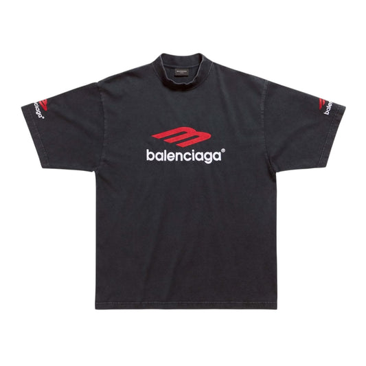 Balenciaga Sports 3B Logo T-Shirt black - (NEW) / XXL