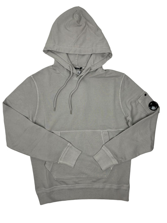 C.P. Company Light Fleece Hoodie Drizzle Grey - (NEW) L