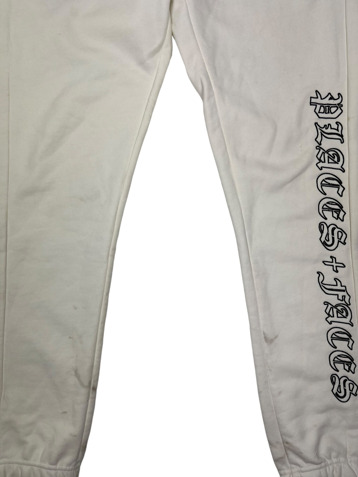 Places+Faces Sweatpants White - (GRADE B) L