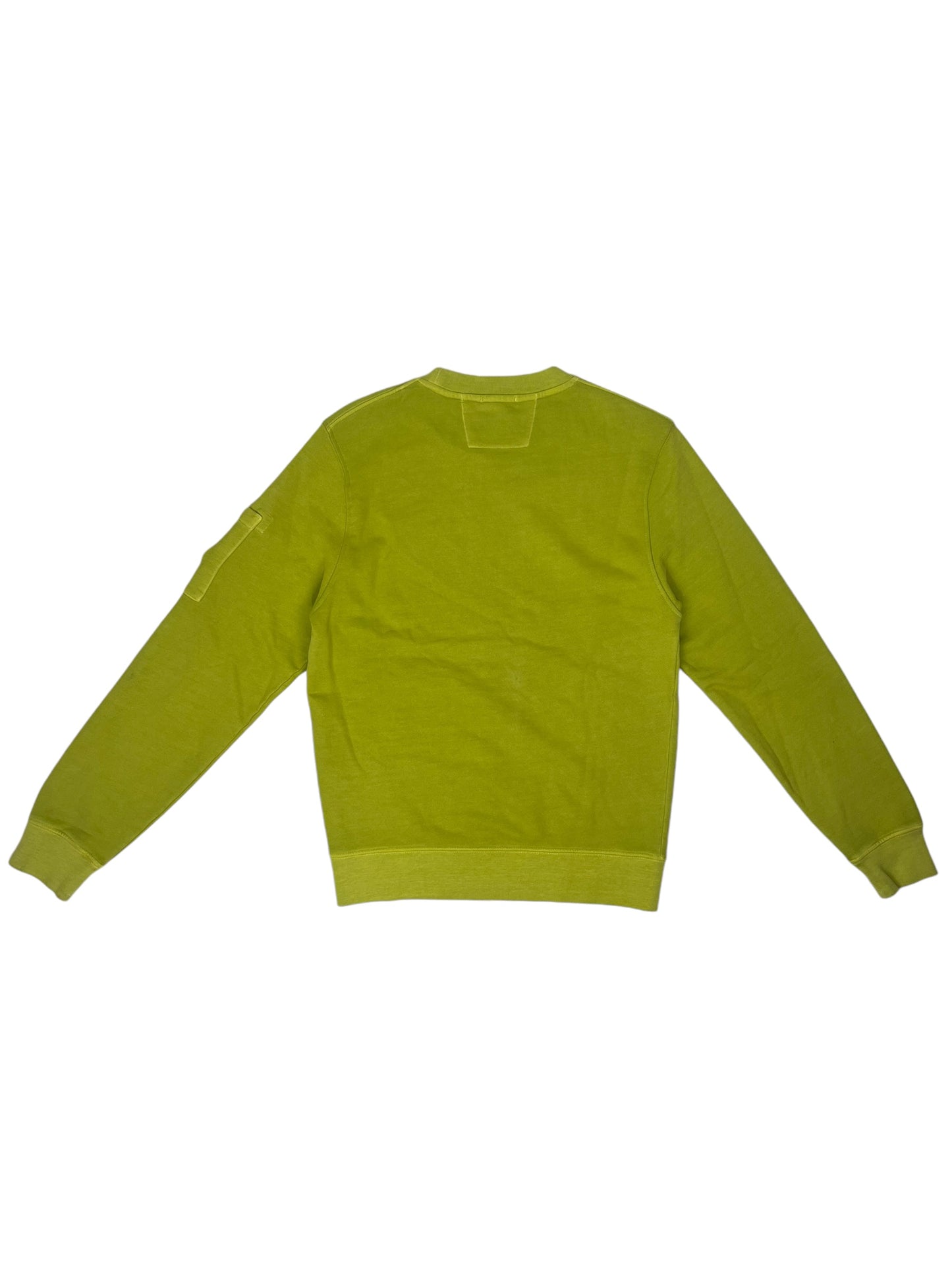 C.P. Company Light Fleece Sweatshirt Mustard - (NEW) XS