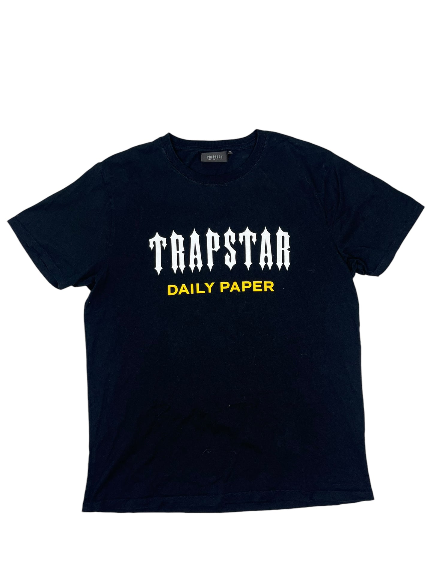 Trapstar Daily Paper Black - (GRADE A) XL