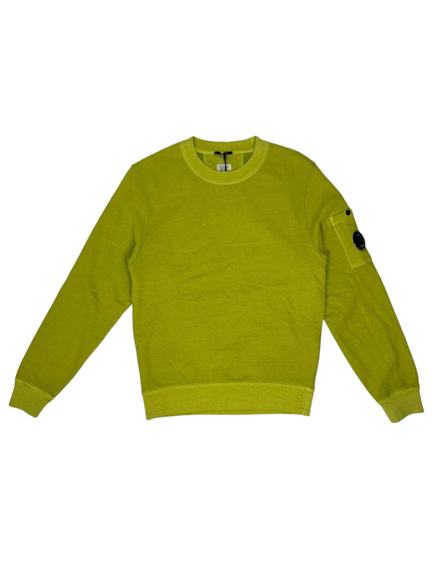 C.P. Company Light Fleece Sweatshirt Mustard - (NEW) XS