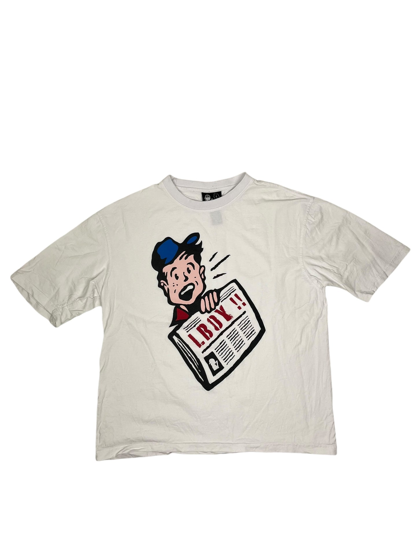 Lostboys LBOY T Shirt White - (GRADE A) L