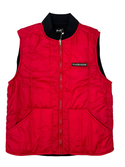 Places+Faces Gilet Red - (NEW)