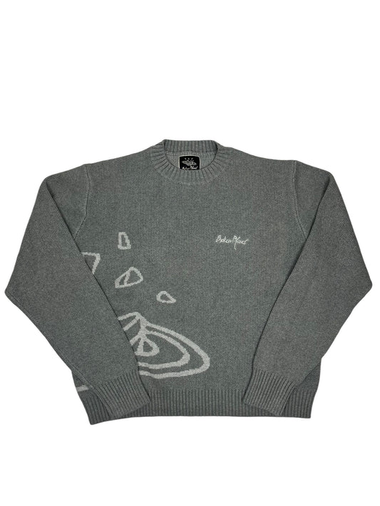 Broken Planet Grey Jumper - (NEW)