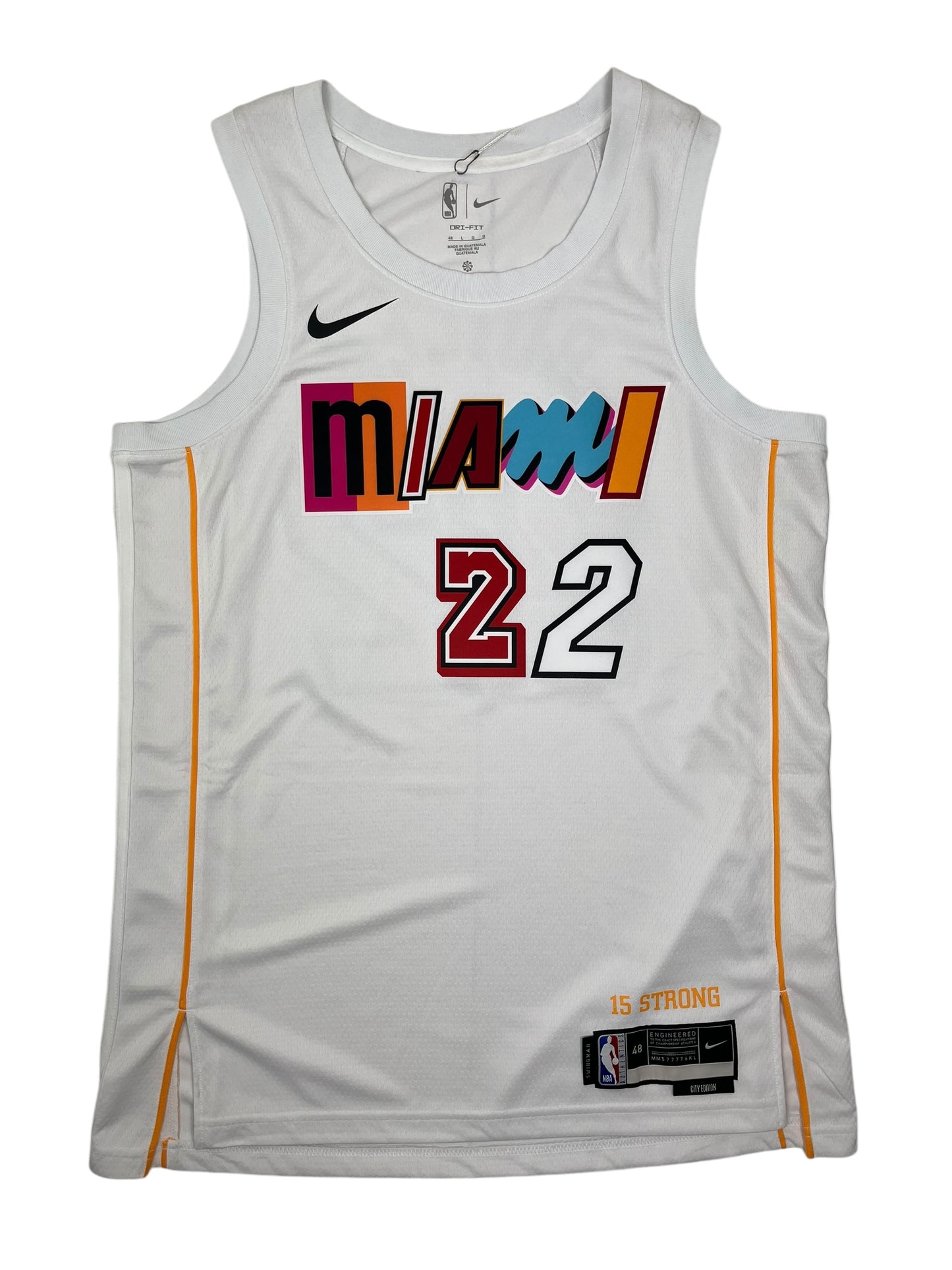 Miami Heat Butler Basketball Vest White - (GRADE A) L