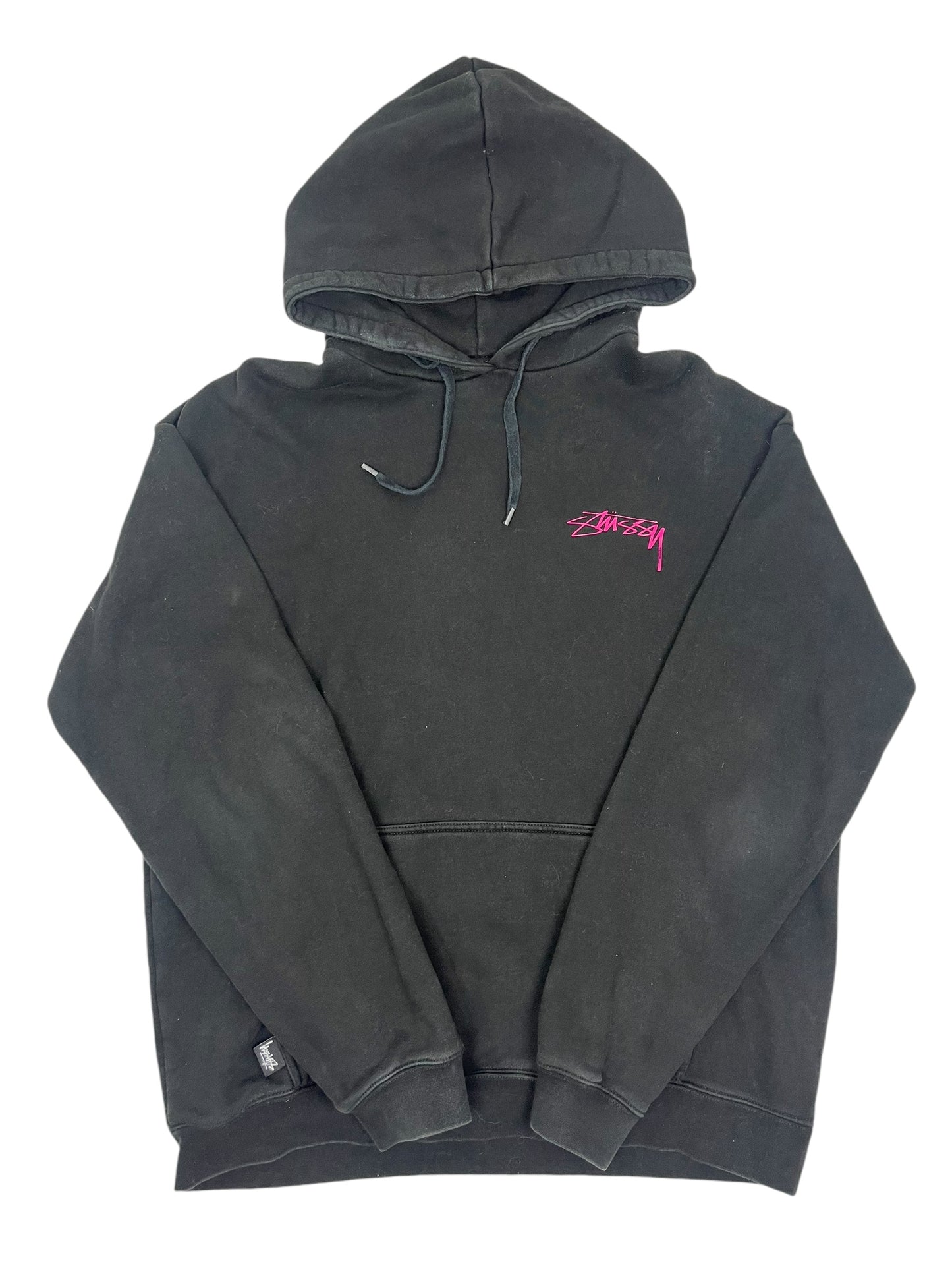 Stussy Designs Pyramid Hoodie Black - (GRADE A) M