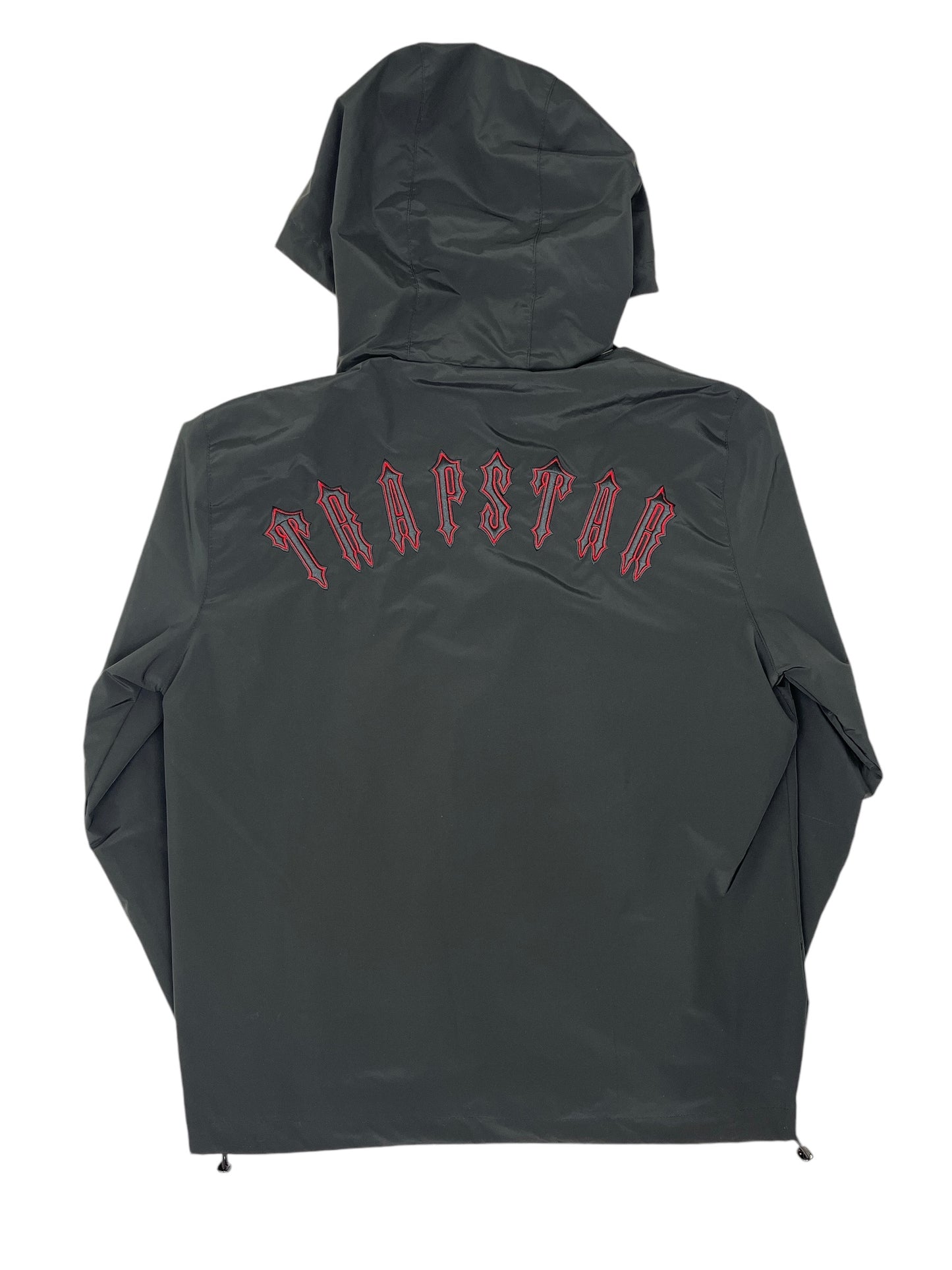 Trapstar Irongate Windbreaker Black/Red - (NEW) M