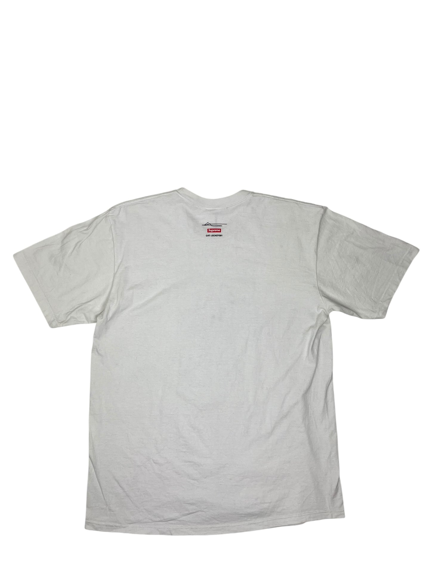 Supreme Mark Leckey T Shirt White - (GRADE B) L