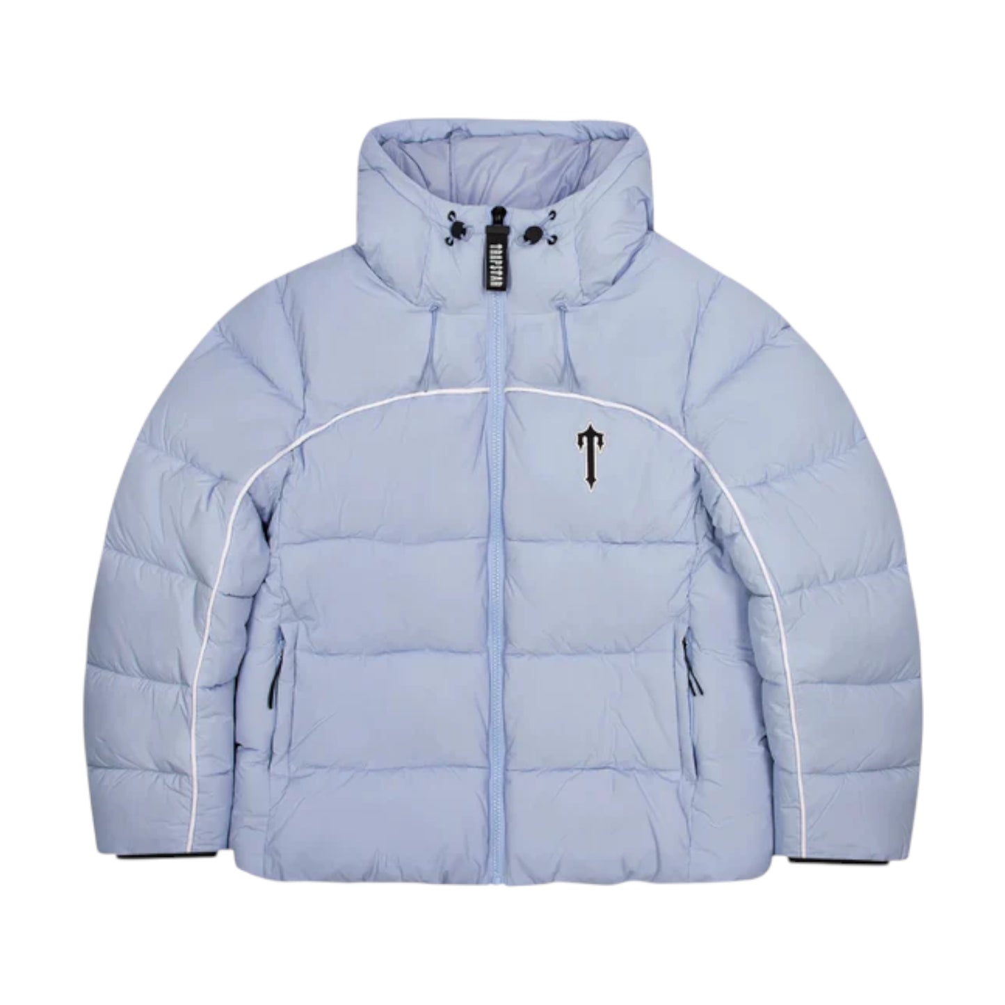 Trapstar Irongate Arch Puffer Jacket icy blue