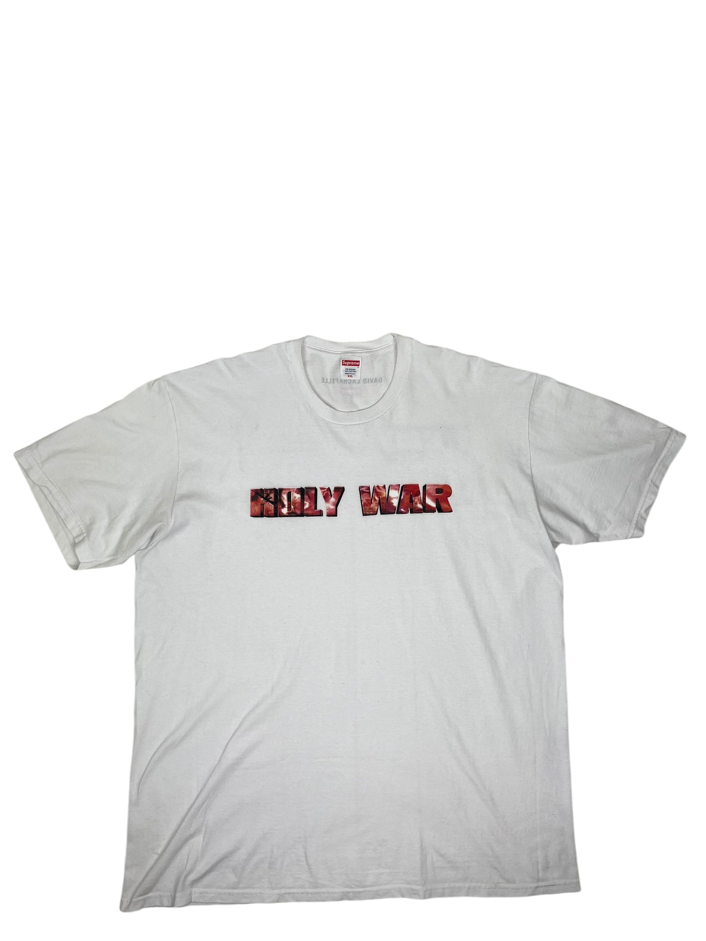 Supreme Holy War T Shirt White - (GRADE A) XXL