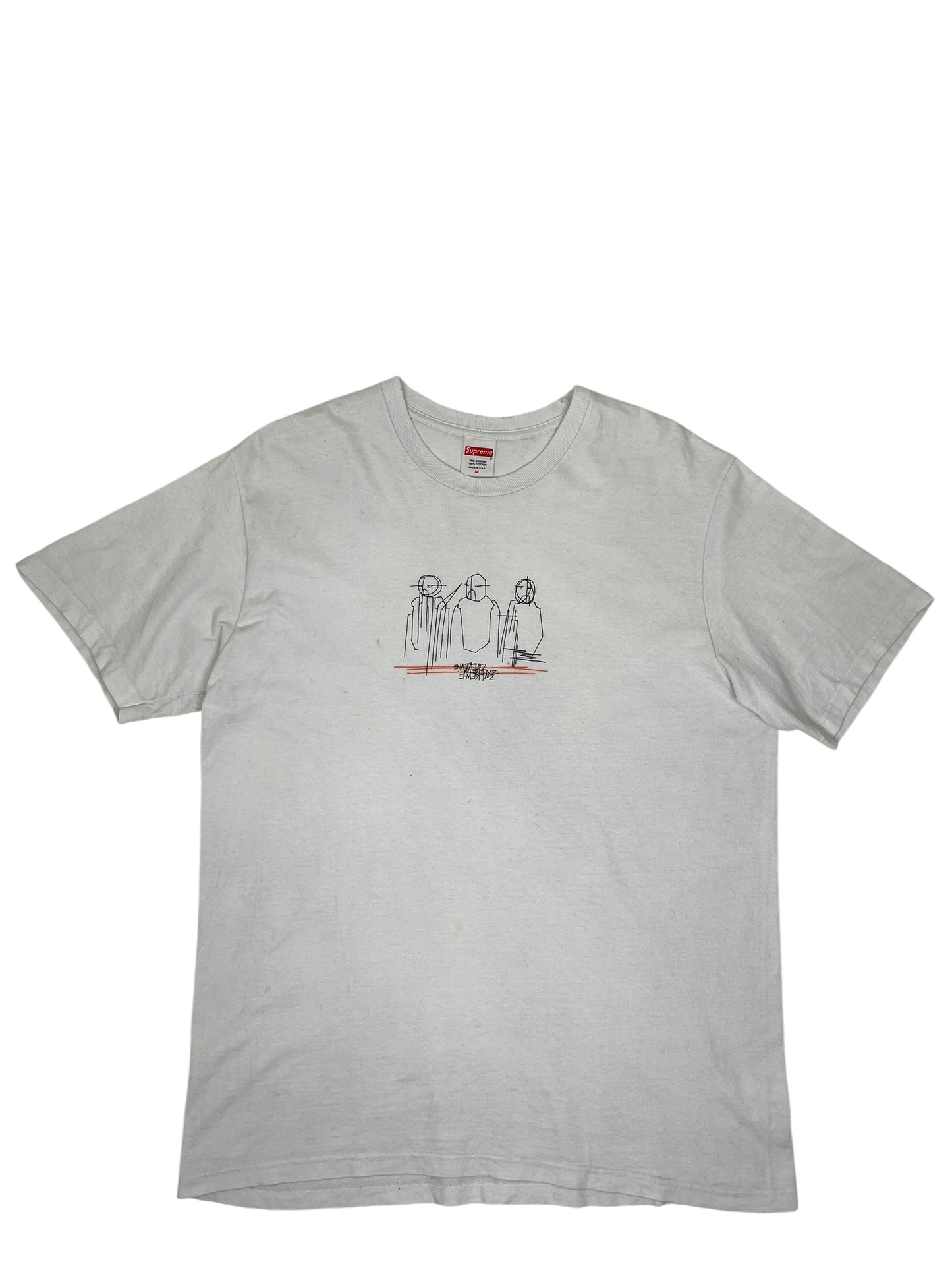 Supreme 3 Kings T Shirt White - (GRADE B) M