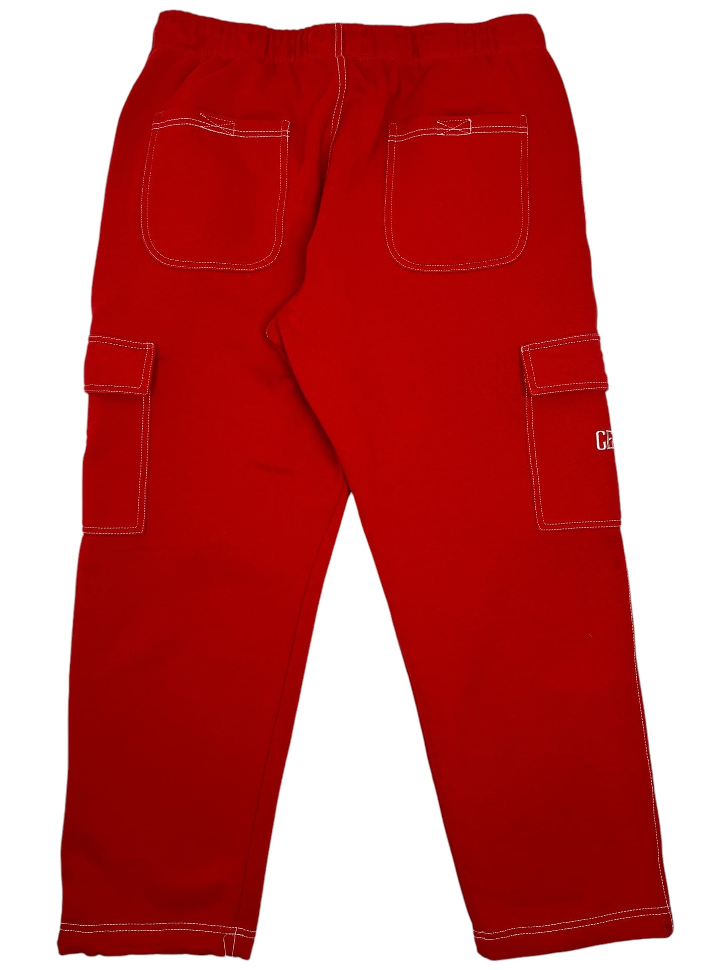 Cetra Visions Red Cargo Sweatpants - (GRADE B) M