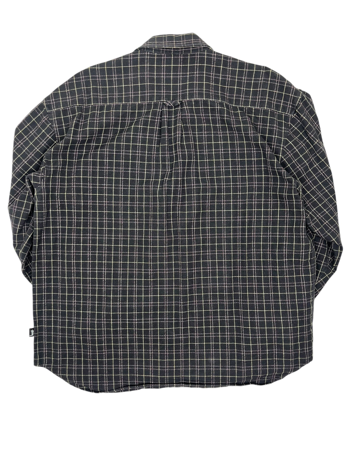 Stussy Plaid Shirt Navy - (GRADE A) M