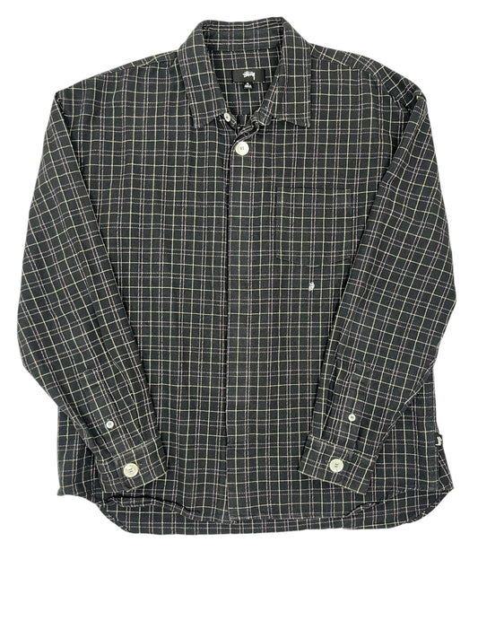 Stussy Plaid Shirt Navy - (GRADE A) M