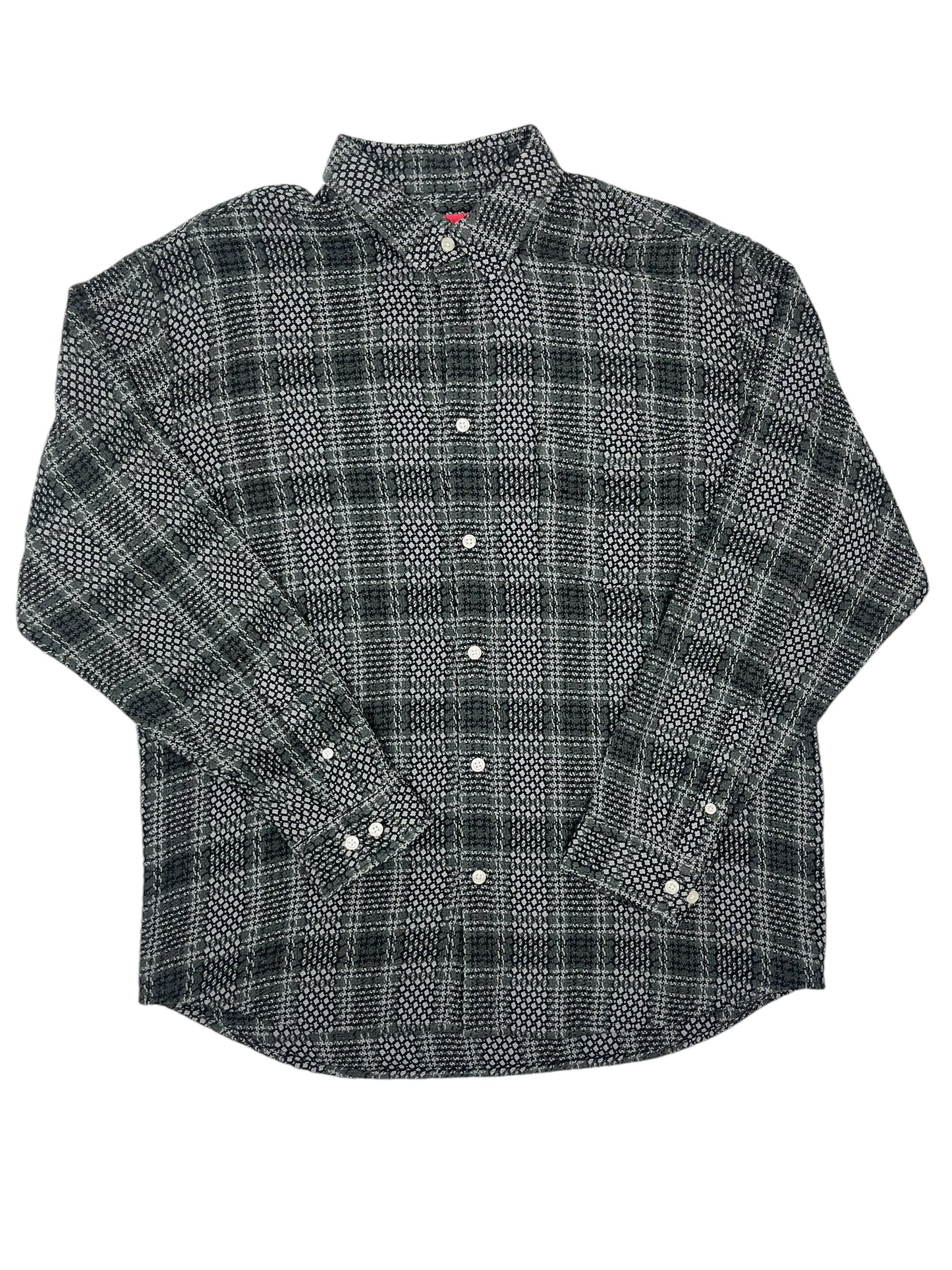 Supreme Weave Plaid Shirt - (NEW) M