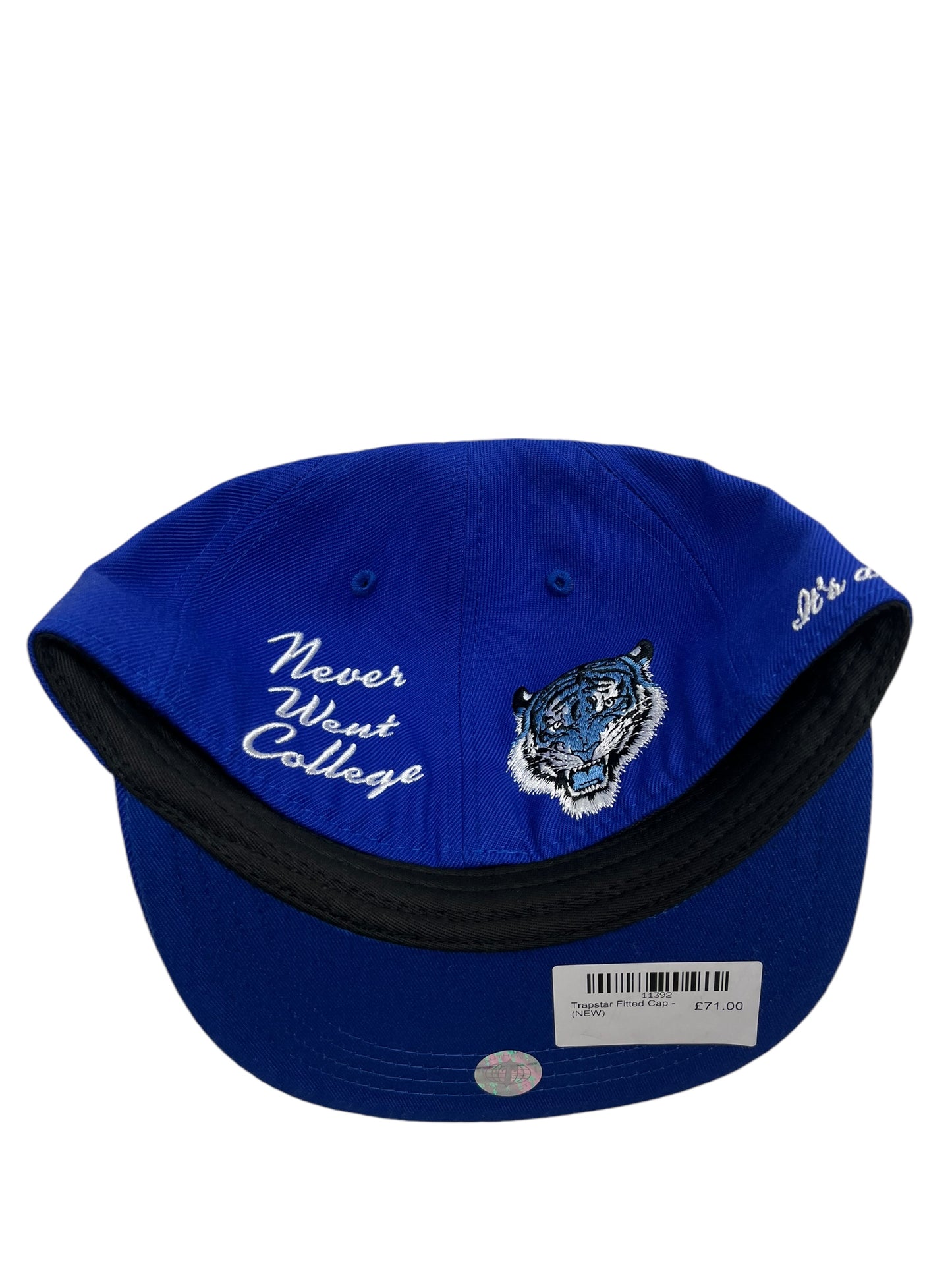 Trapstar Fitted Cap Irongate Snake Slayers Blue - (NEW) 7 1/4