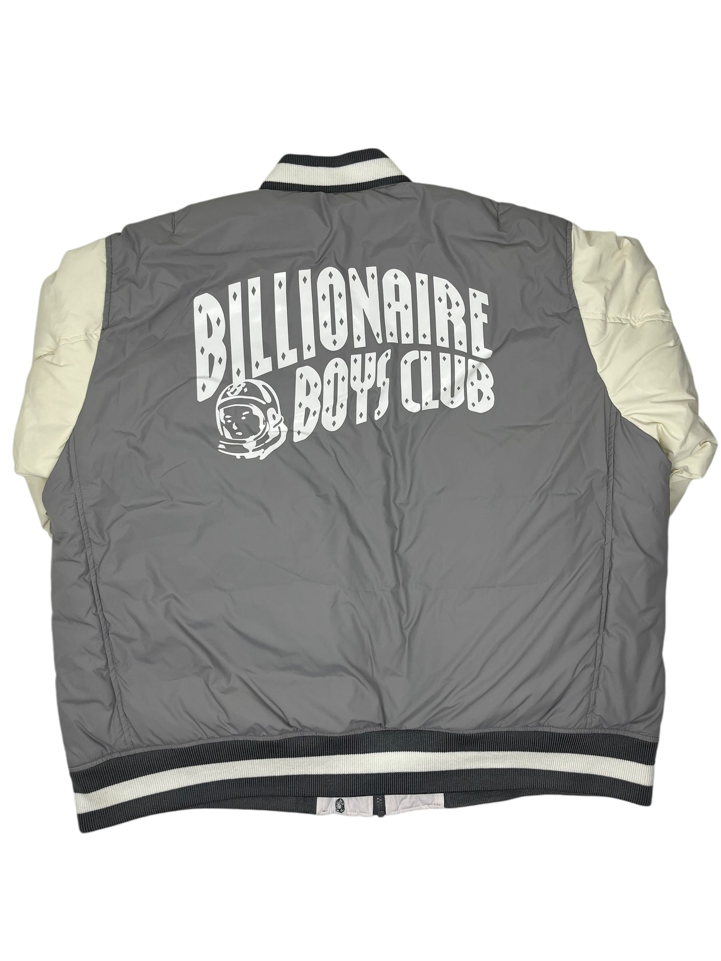 Billionaire Boys Club x First Down Grey/White Varsity (NEW)