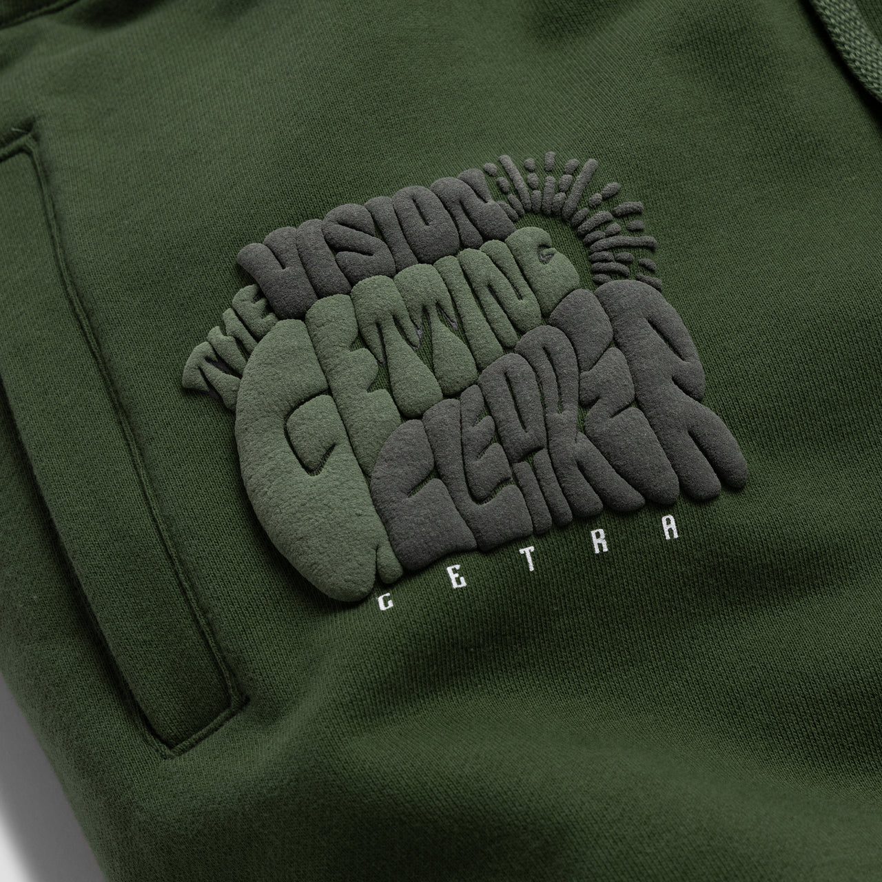 Cetra Visions Bubble Green Sweatpants