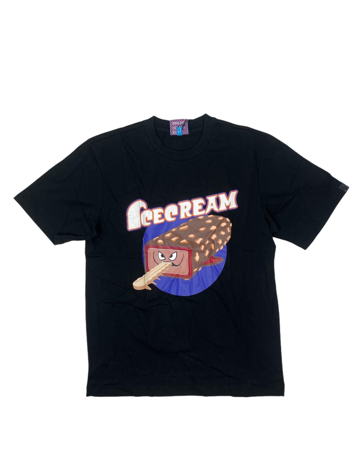 BBC Ice Cream Crunchy Shark T Shirt Black - (NEW) S