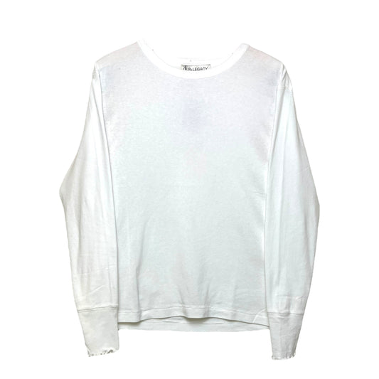 Our Legacy Plain Longsleeve white - SIZE48