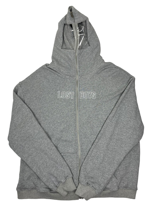 Lostboys Full Zip Grey Hoodie (GRADE A) XL