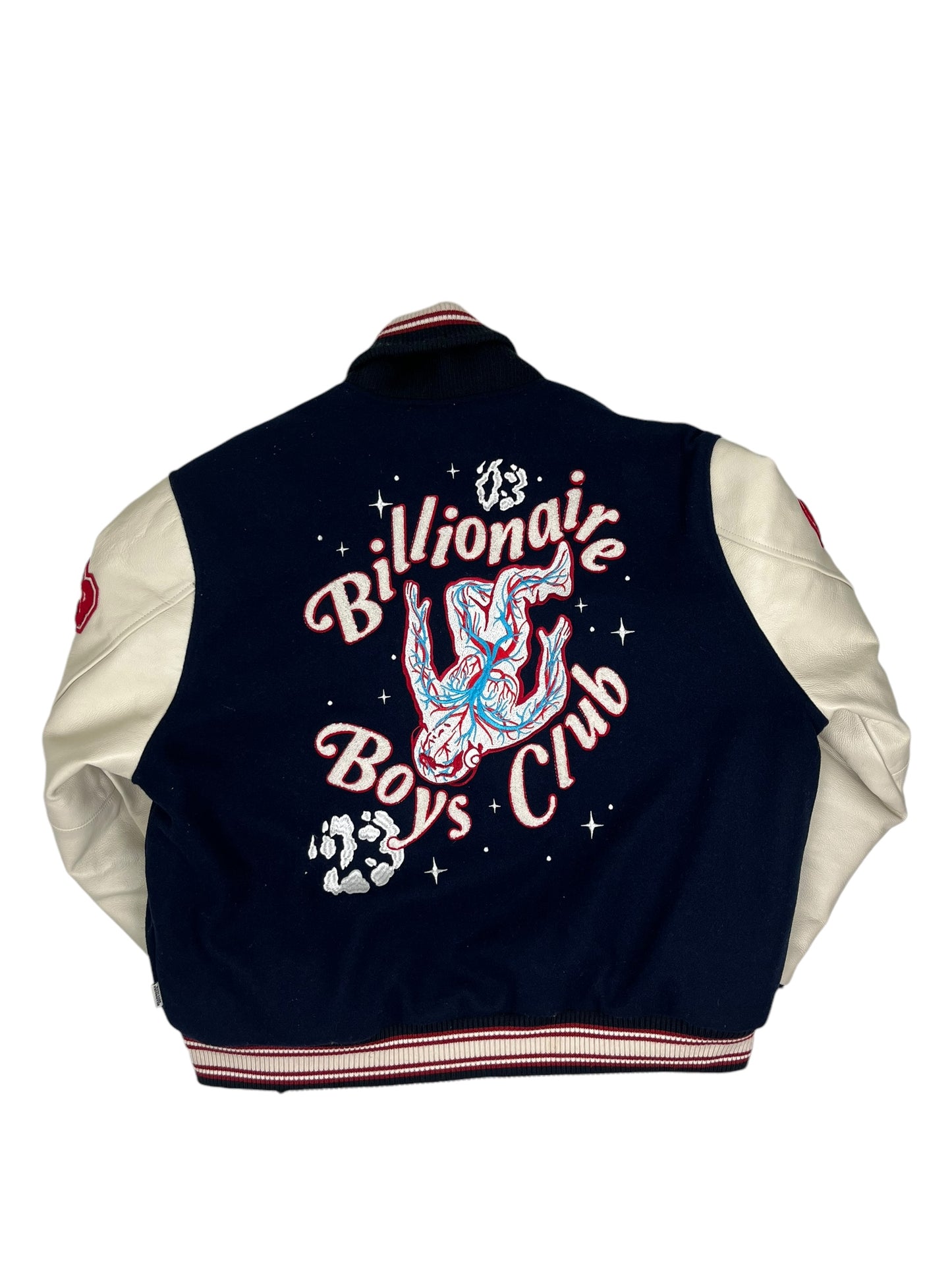 Billionaire Boys Club 20th Anniversary Leather Varsity - (GRADE A) XXL