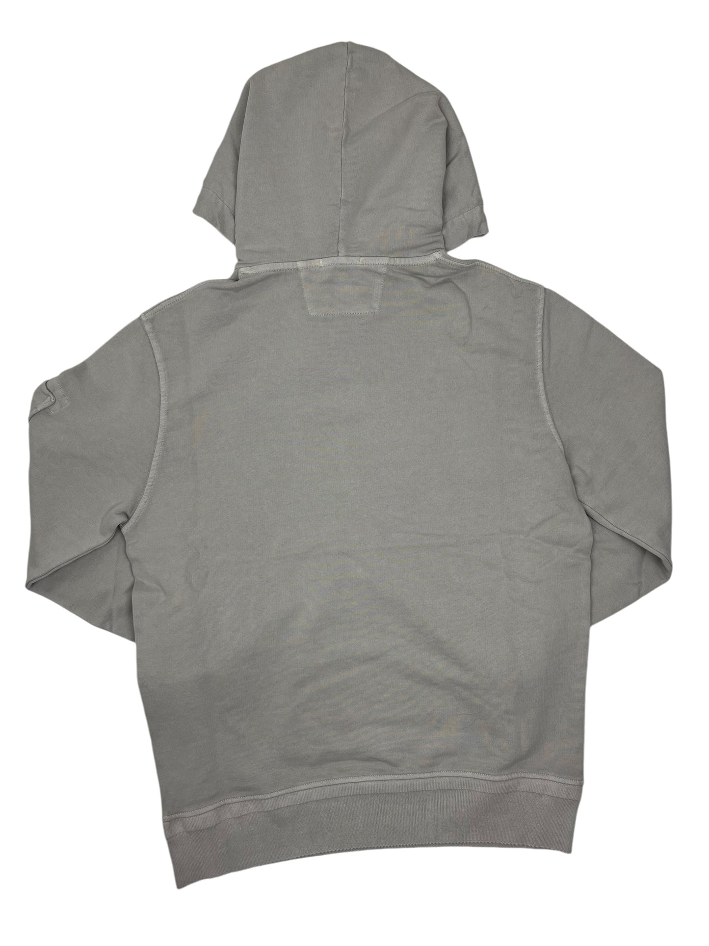 C.P. Company Light Fleece Hoodie Drizzle Grey - (NEW) L