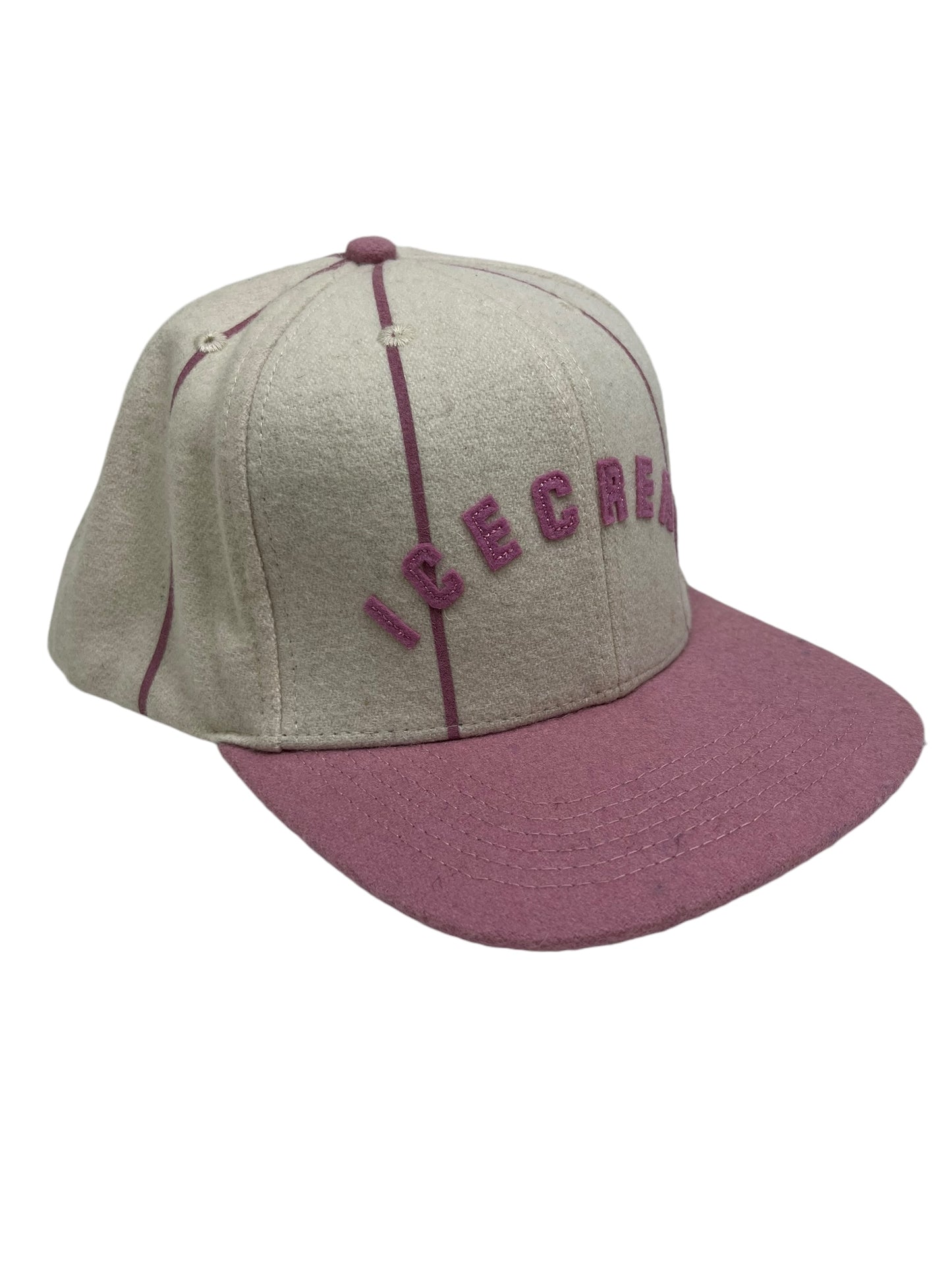 BBC Ice Cream Ice Cream 6 Panel Pink Cap - (NEW)