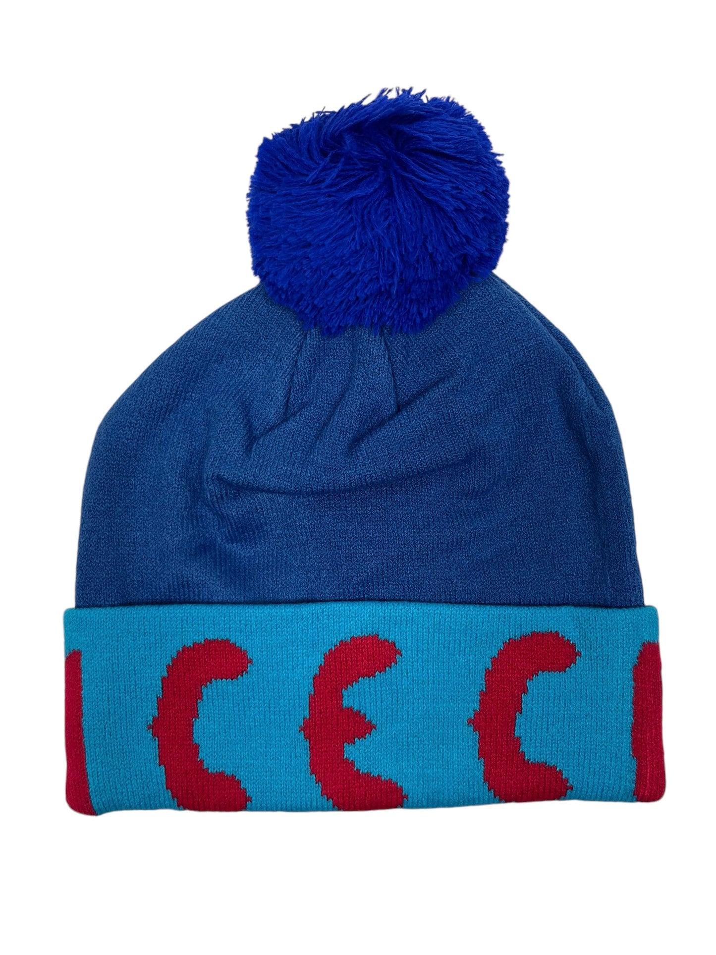 BBC Ice Cream Bobble Blue Beanie - (NEW)