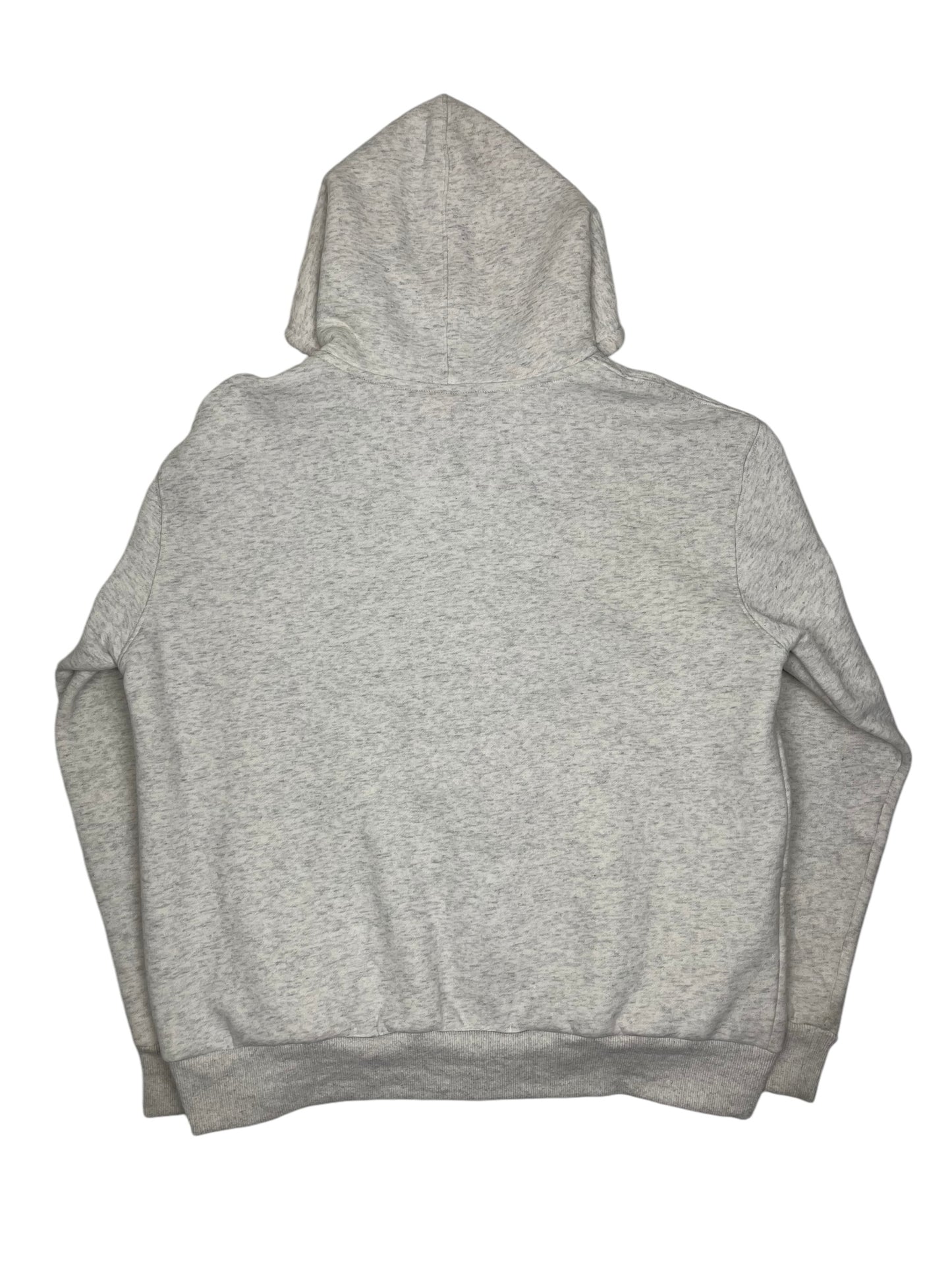 Le Fam Embroided Logo Zip Hoodie Grey - (GRADE A) M