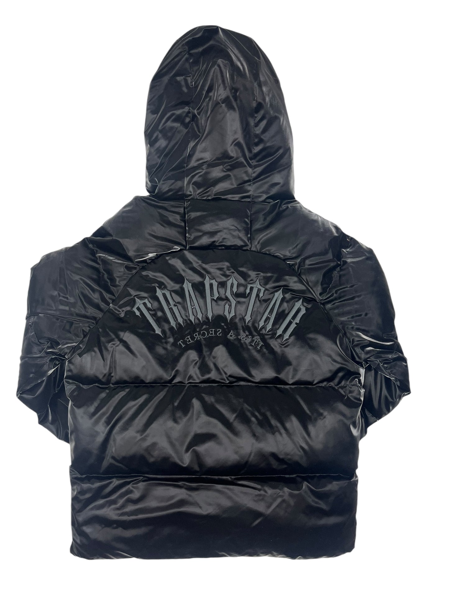 Trapstar Irongate Arch Puffer Black Gloss - (NEW)