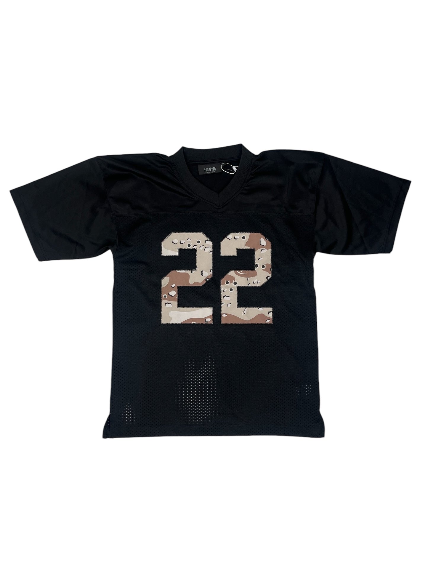 Trapstar Black American Football Jersey - (NEW)