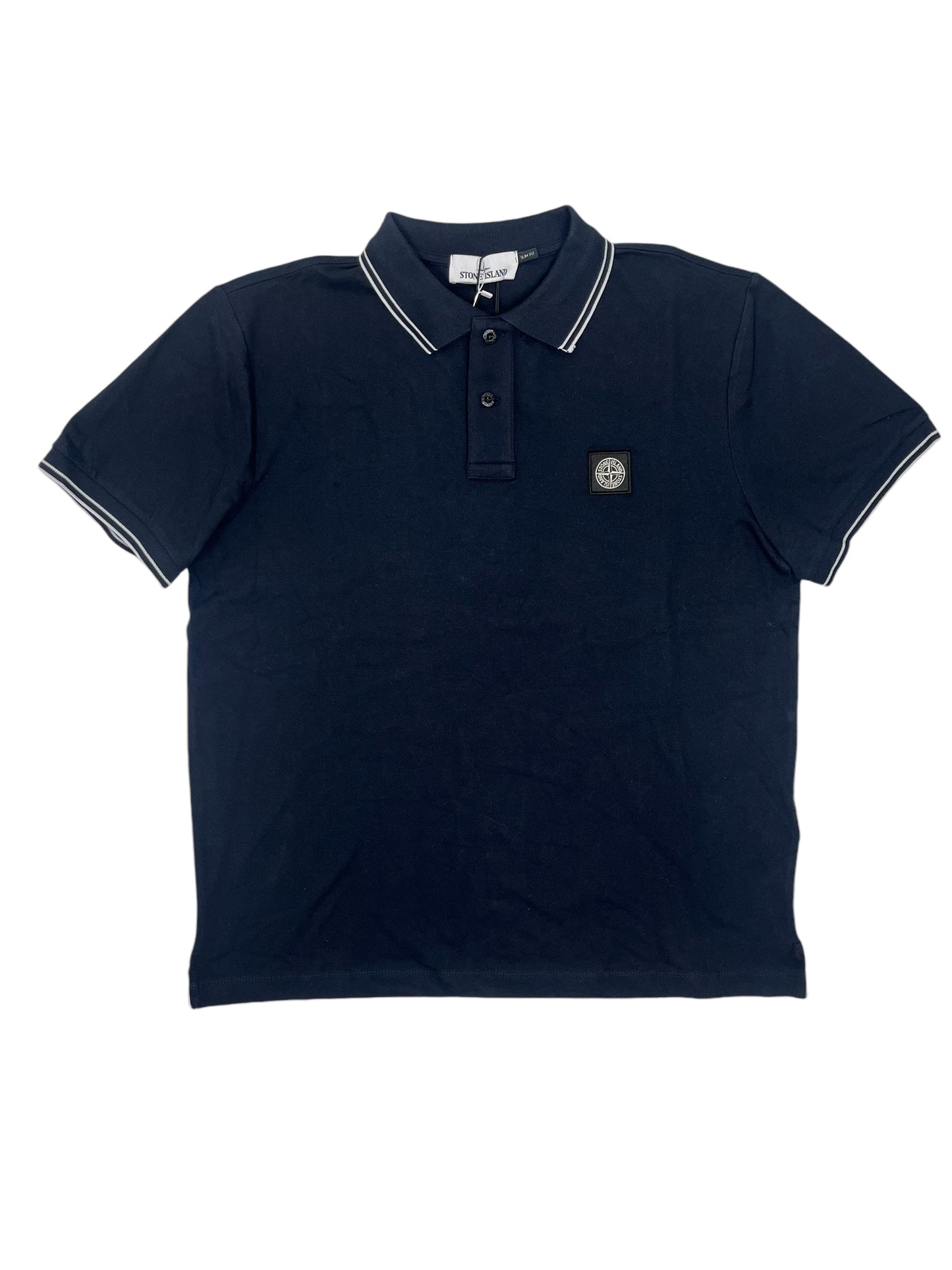 Stone Island Polo Shirt Slim Fit Navy - (NEW)