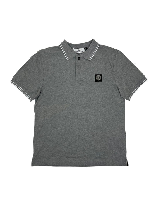 Stone Island Polo Shirt Slim Fit Grey - (NEW)