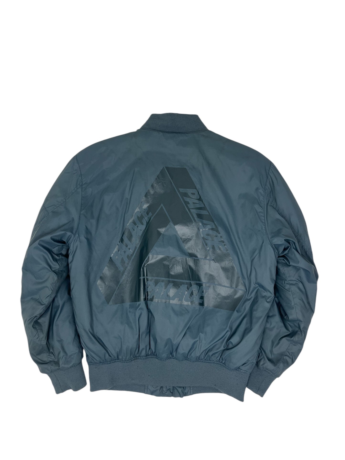 Palace Bomber Jacket Blue - (GRADE C) S