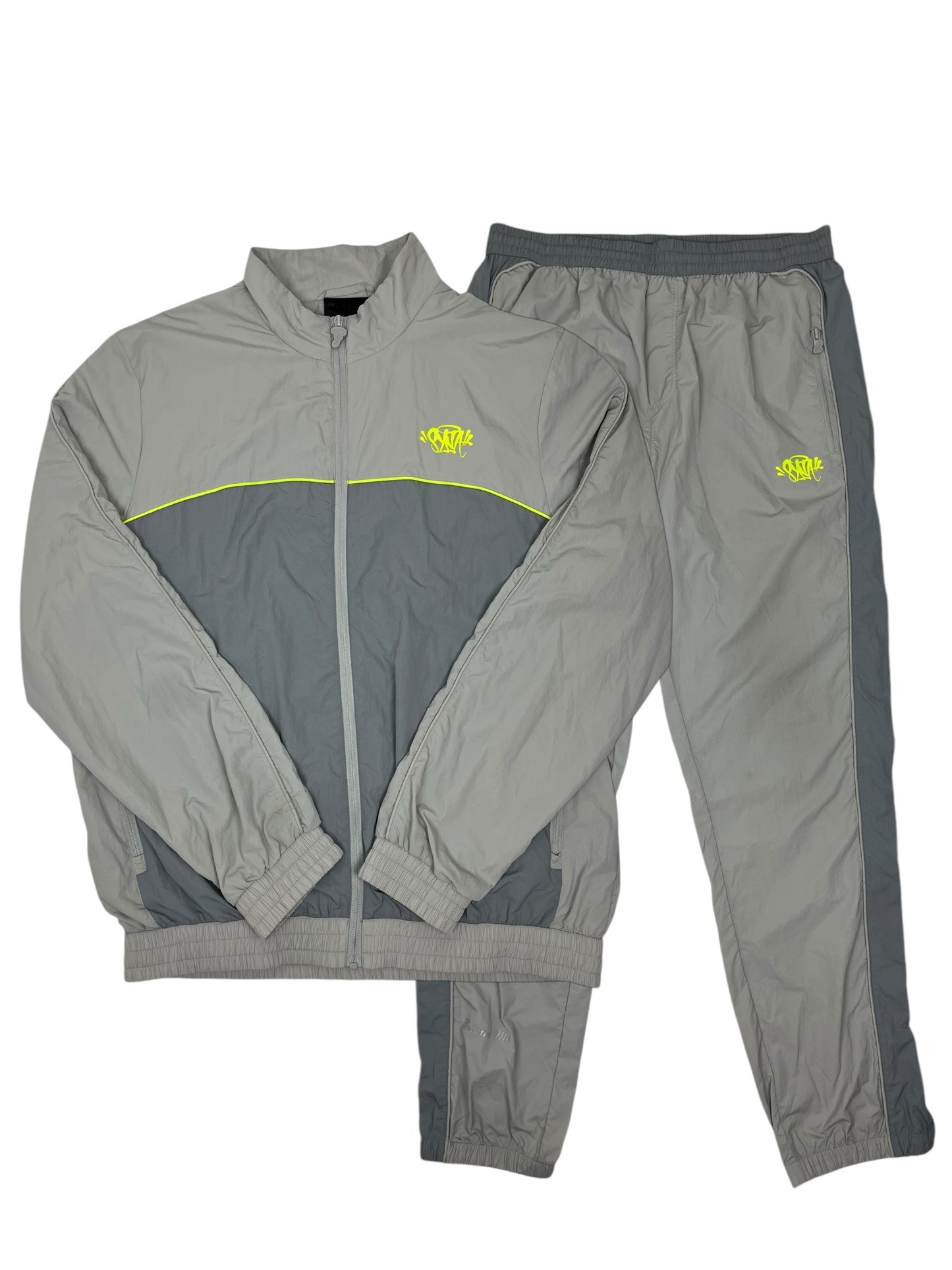 Syna Shell Grey/Green Tracksuit - (GRADE B) XXL