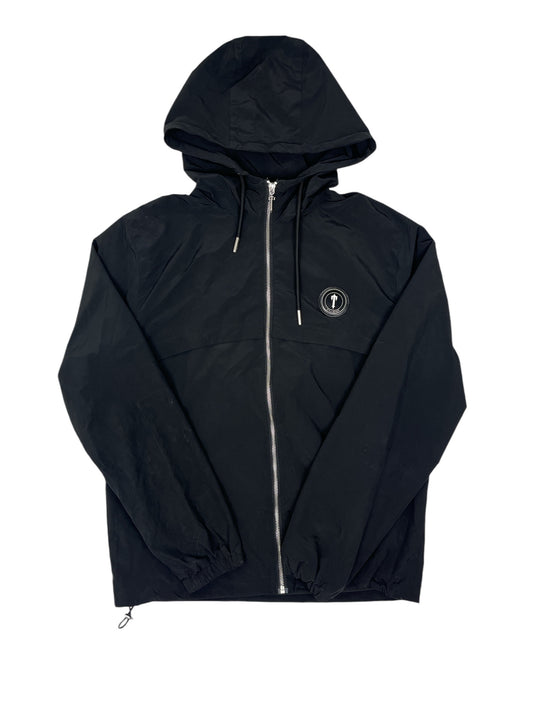 Trapstar Irongate Windbreaker Black/Black - (NEW) S