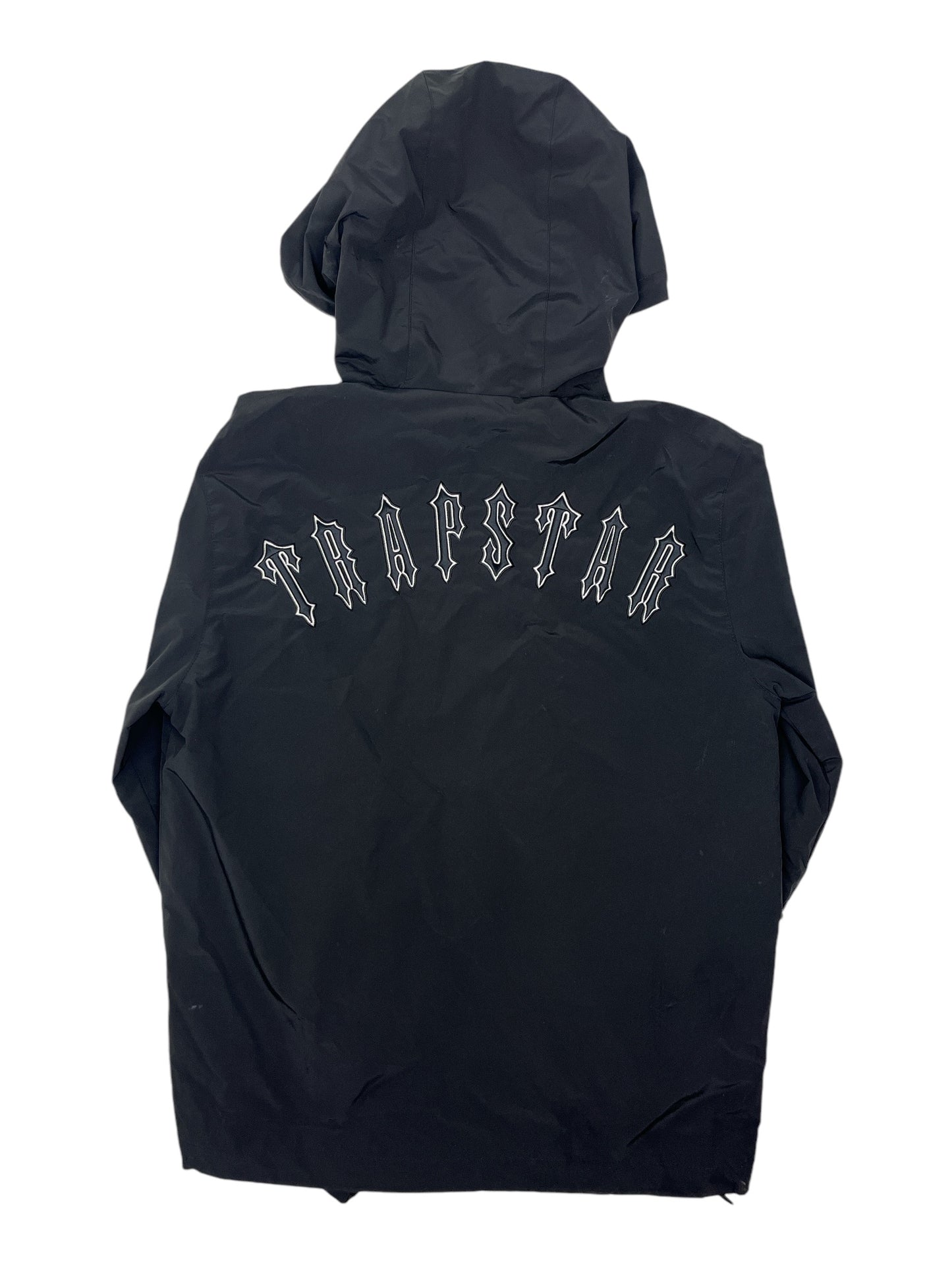 Trapstar Irongate Windbreaker Black/Black - (NEW) S