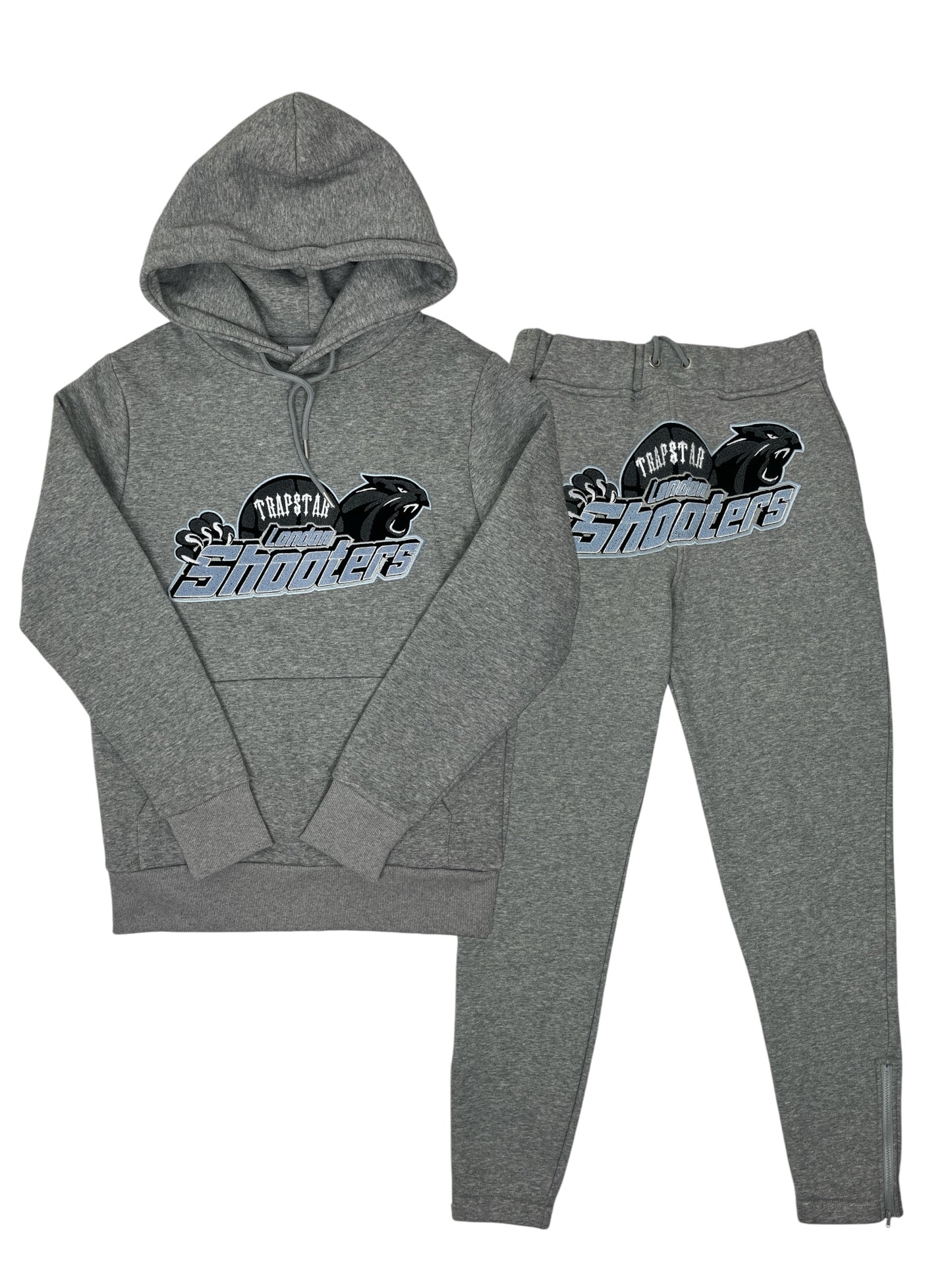 Trapstar Shooters Tracksuit Set Grey/Blue - (NEW) S