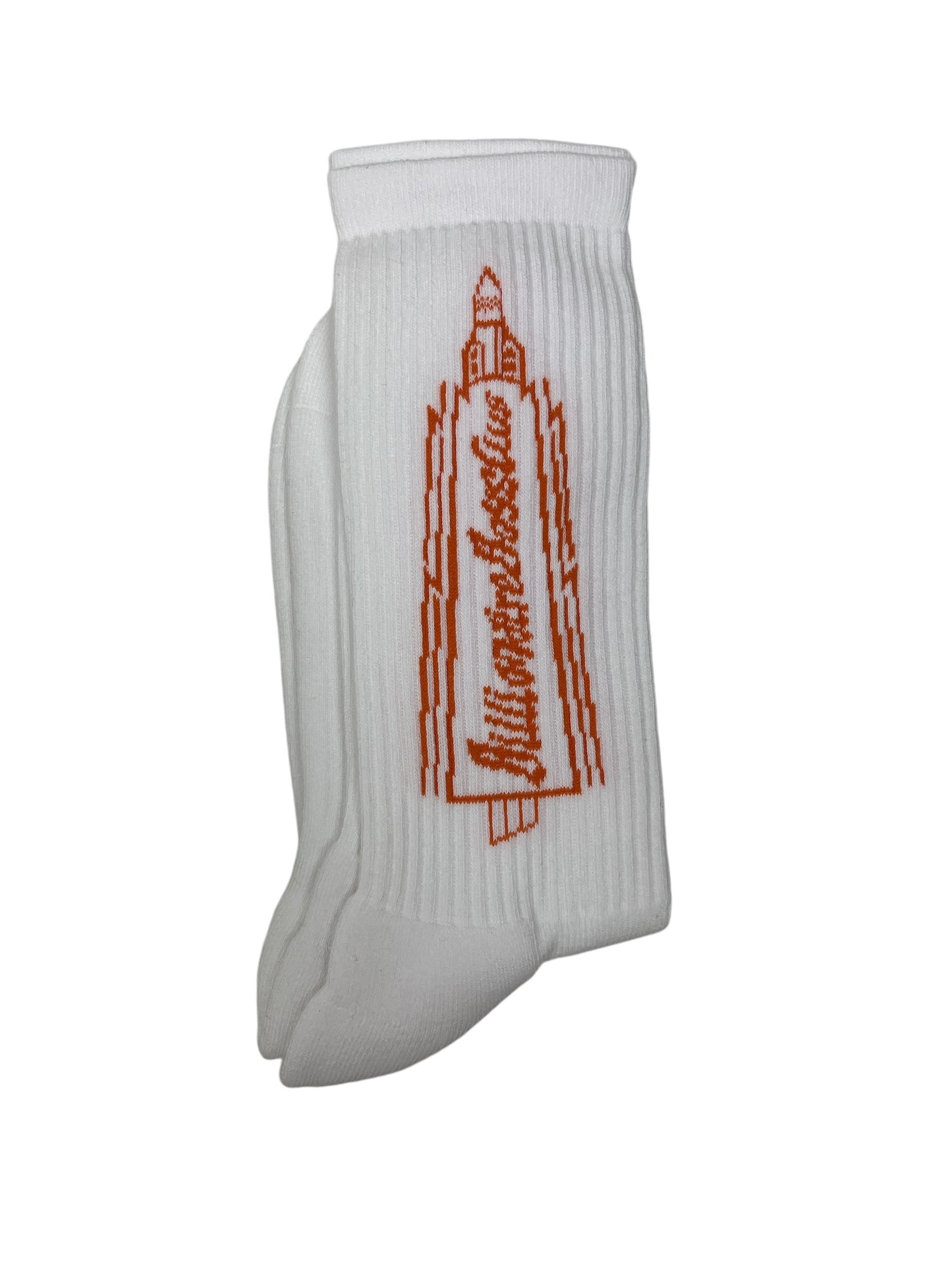 Billionaire Boys Club Rocket Logo Socks White - (NEW)