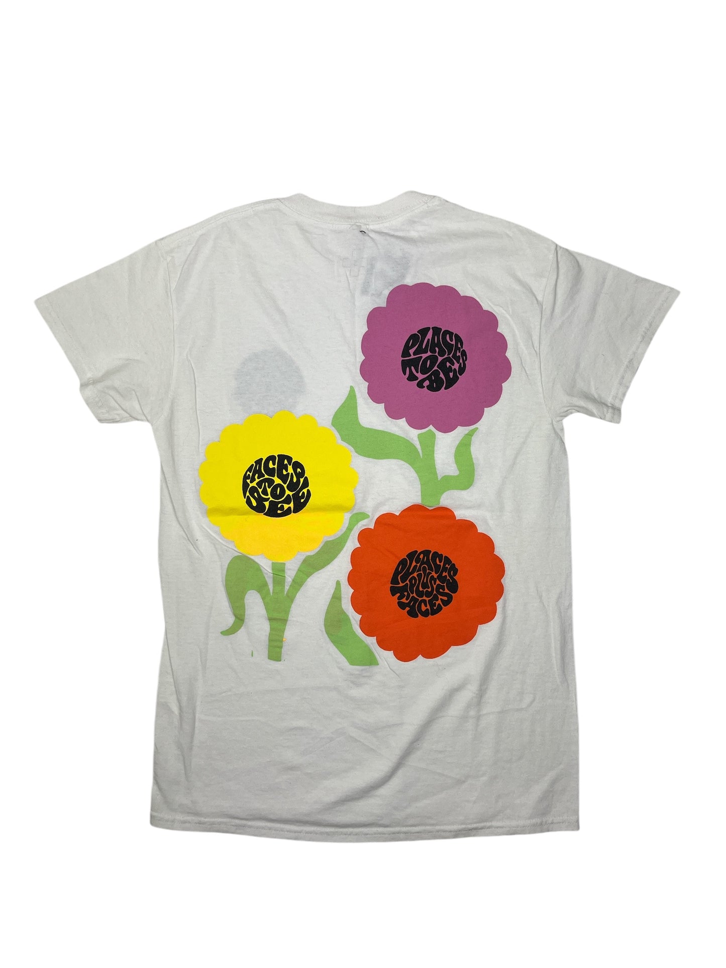 Places+Faces Flower White T Shirt - (NEW)