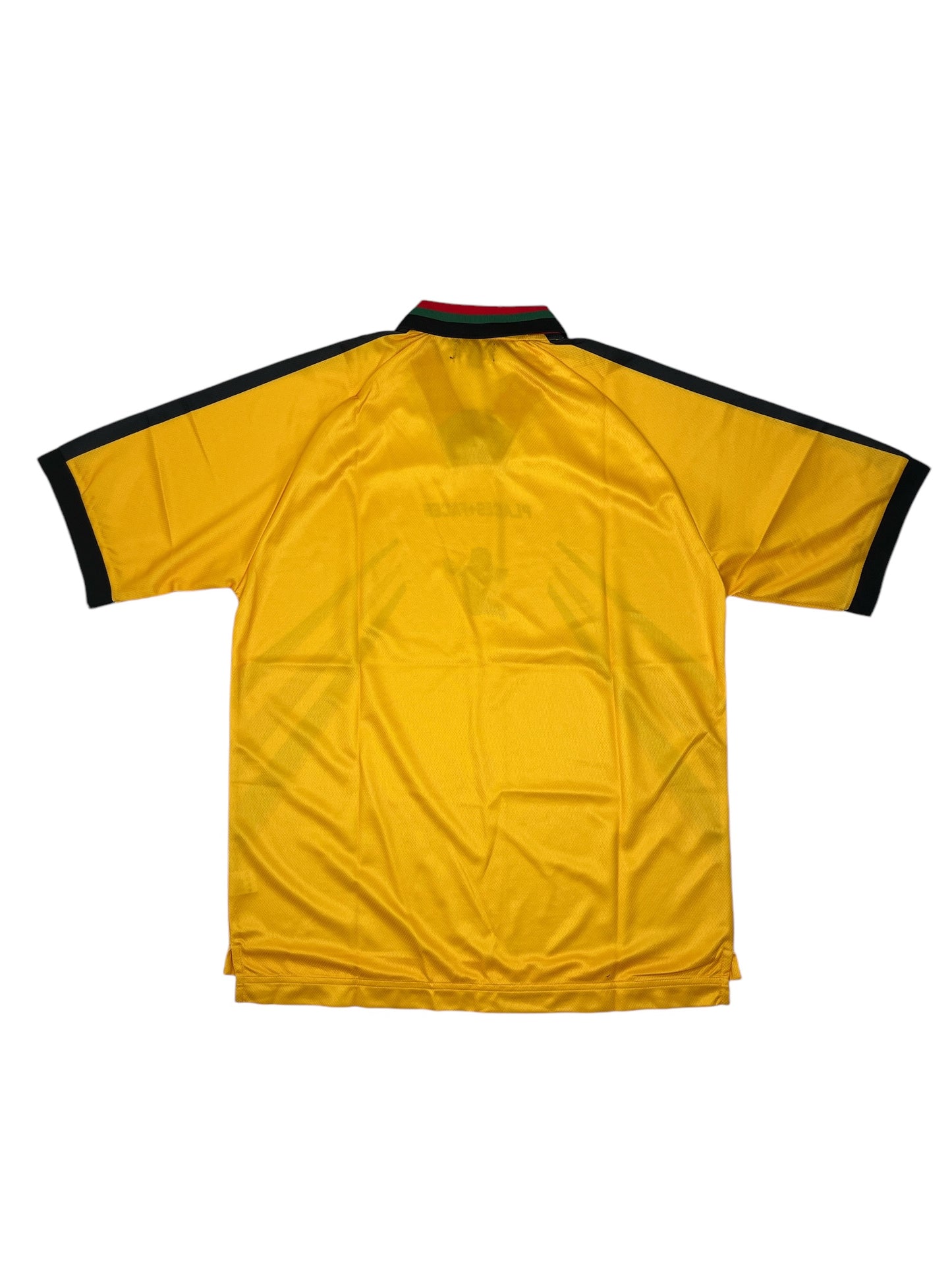 Places+Faces Yellow Football Jersey T Shirt - (NEW) L