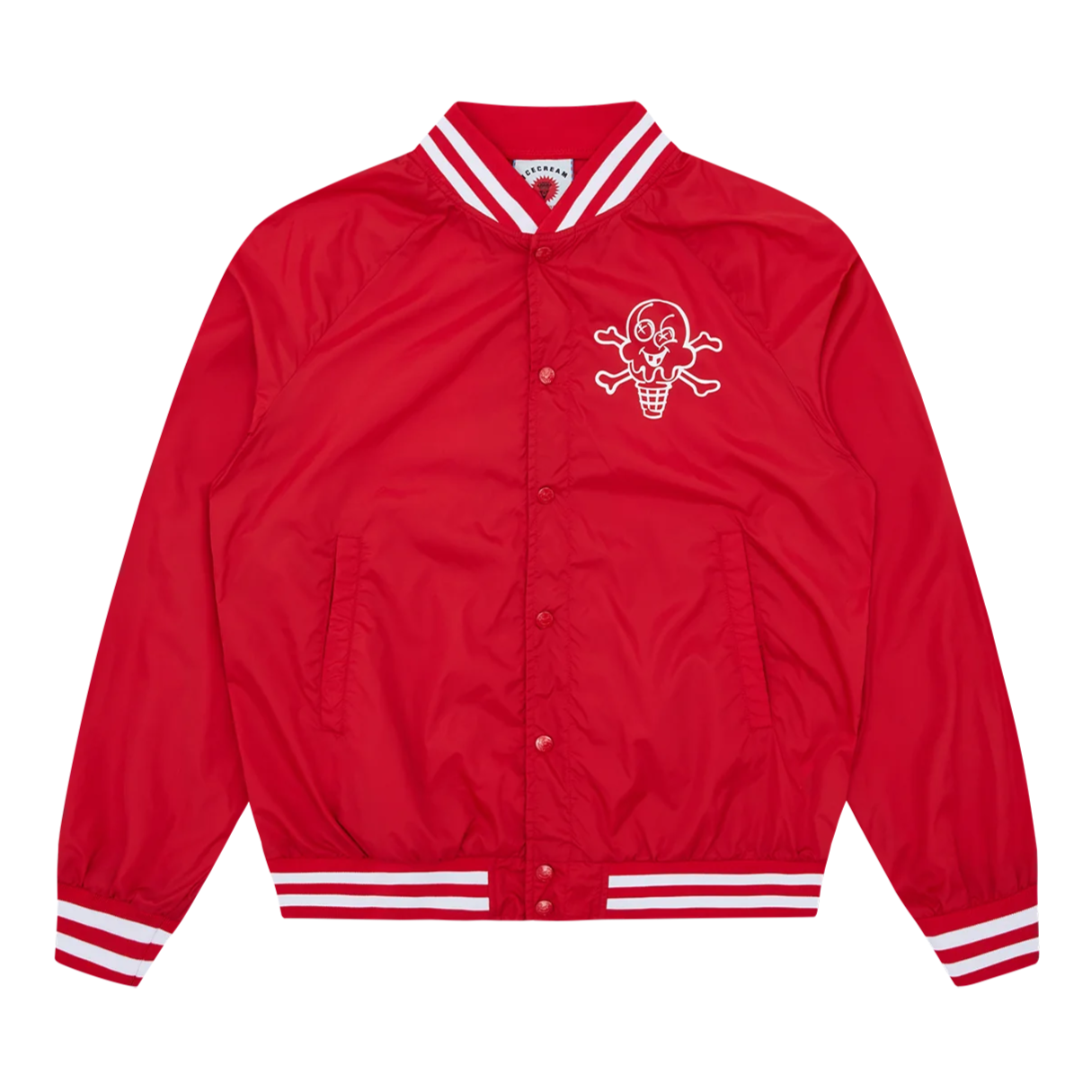 BBC Ice Cream Nylon Red Bomber