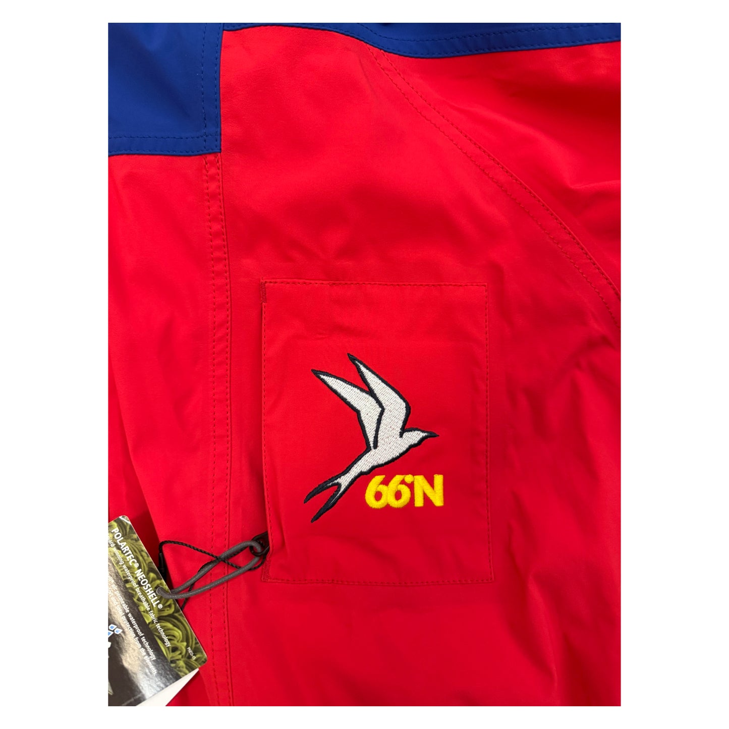 66North Colourblock Jacket red - (NEW) / L