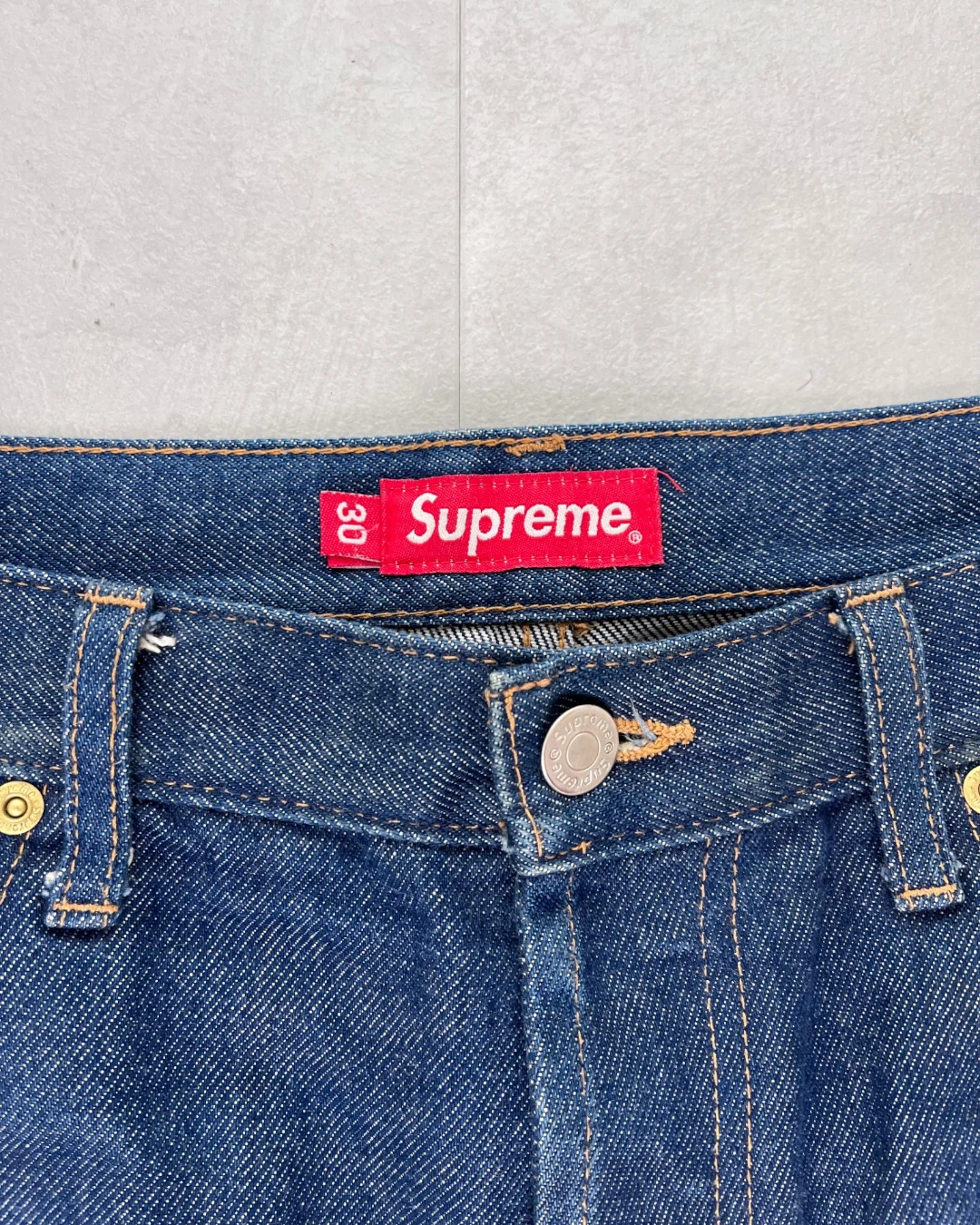 Supreme Raw Japanese Denim Jeans – W30