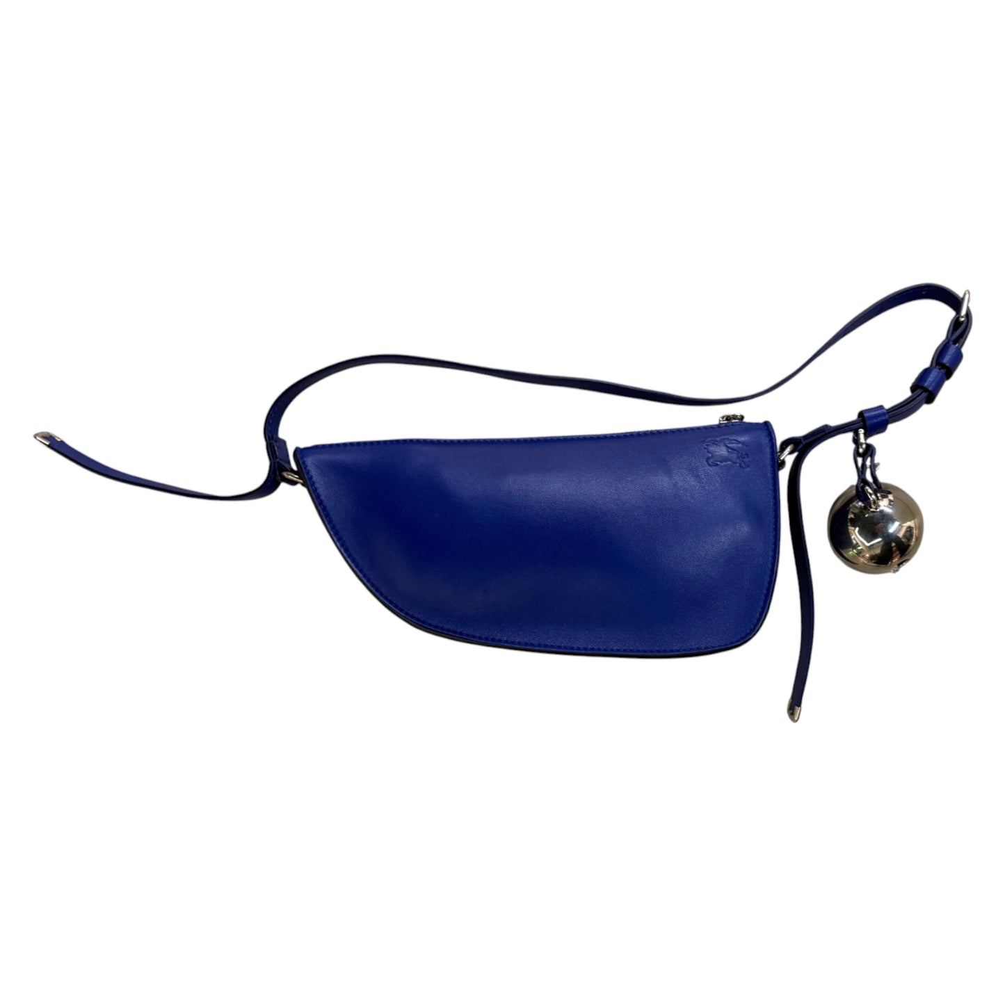 Burberry Leather Blue Bag