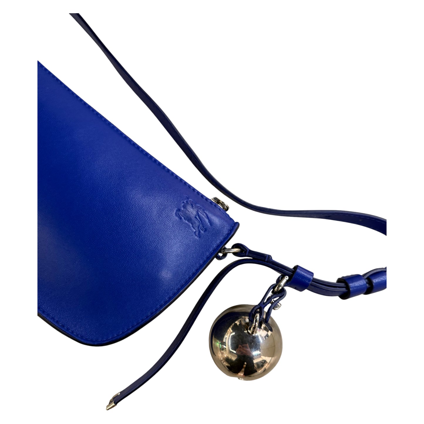 Burberry Leather Blue Bag