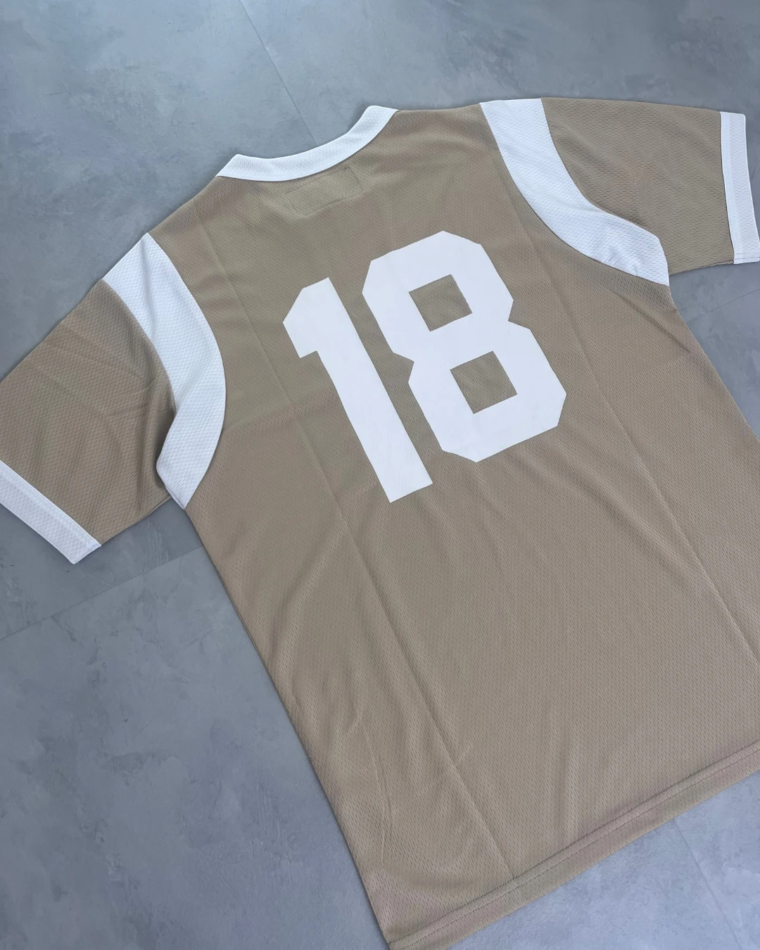 Corteiz Freshmen Jersey beige – M