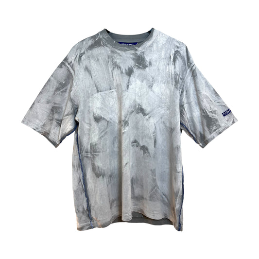 ACW Marble-effect cotton T-shirt White - (GRADE A) / M